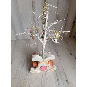 Unique Easter rabbit tree bunny carrot egg mini ornament spring home decor